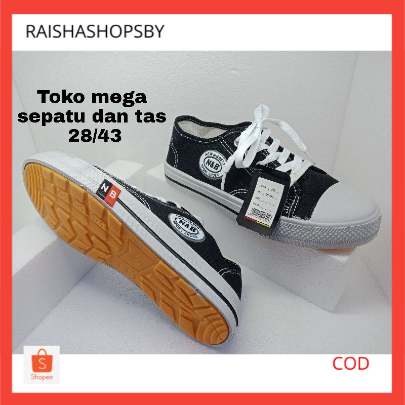 Sepatu NB sepatu sekolah sepatu NB murah sepatu hitam puti sepatu NB pendek sepatu NB terbaru