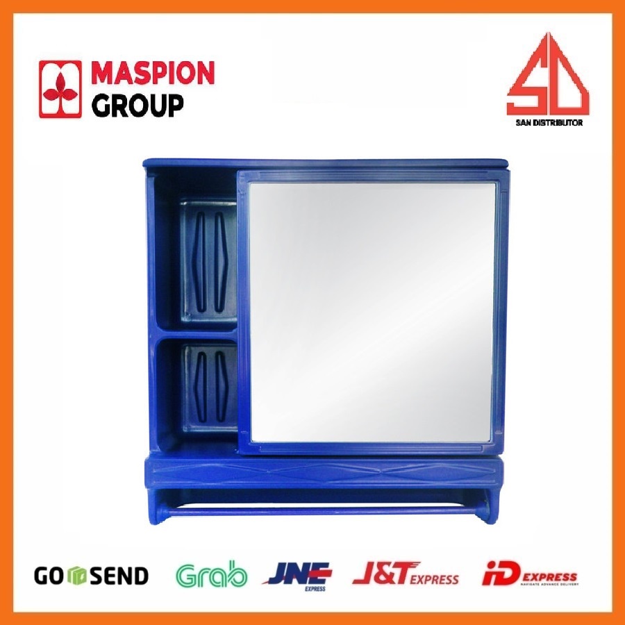 RAK CERMIN DINDING KAMAR MANDI MASPION WALL CABINET MC-3 DEKORASI KAMAR KACA