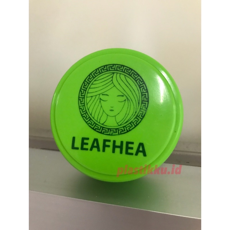 TEMPAT SABUN LEFHEA / WADAH SABUN LEAF HEA (SABLON BUKAN STIKER) / POT POMADE 50GR / POT LULUR 50 GR