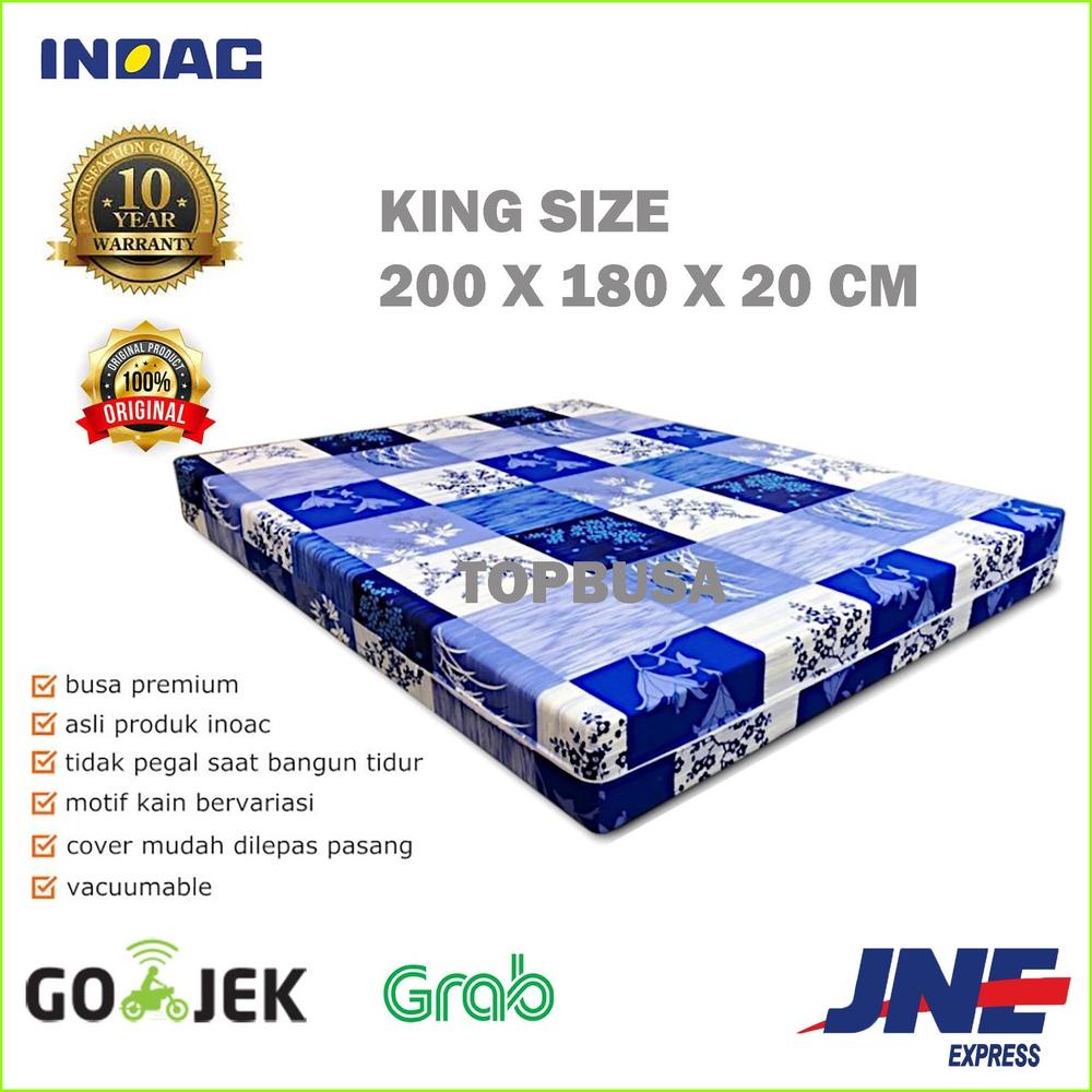 KASUR BUSA INOAC KETEBALAN 20CM 15 CM 10CM Q TERMURAH ,. ., ,...