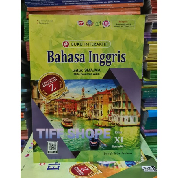 Jual Buku PR/LKS Interaktif Bahasa Inggris Kelas XI,11 Semester 1 (K13 ...