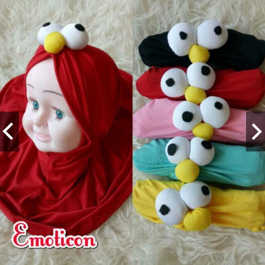 Jilbab Anak Hijab Baby Elmo Kerudung Anak Baju Muslim Anak