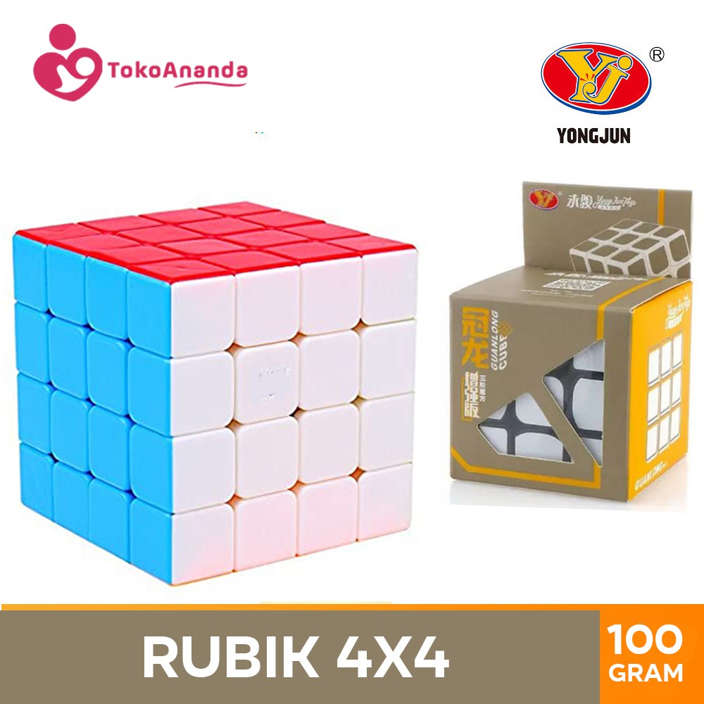 Rubik 4x4 Yongjun Guansu - Rubik 4x4 Murah - Rubik Yongjun 4x4