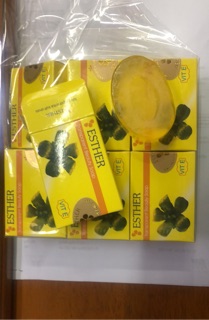 SABUN ESTHER TRANSPARANT BEAUTY ANTI ACNE UV WHITENING  