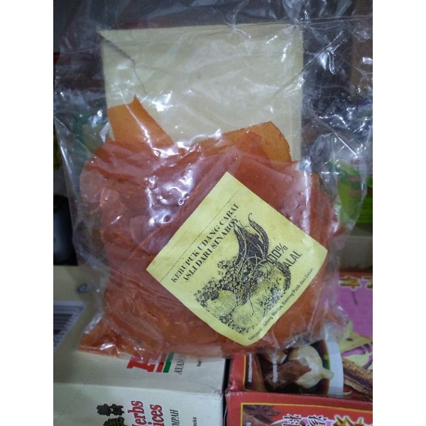 

Kerupuk Udang Cabai Sinaboi ( Halal )