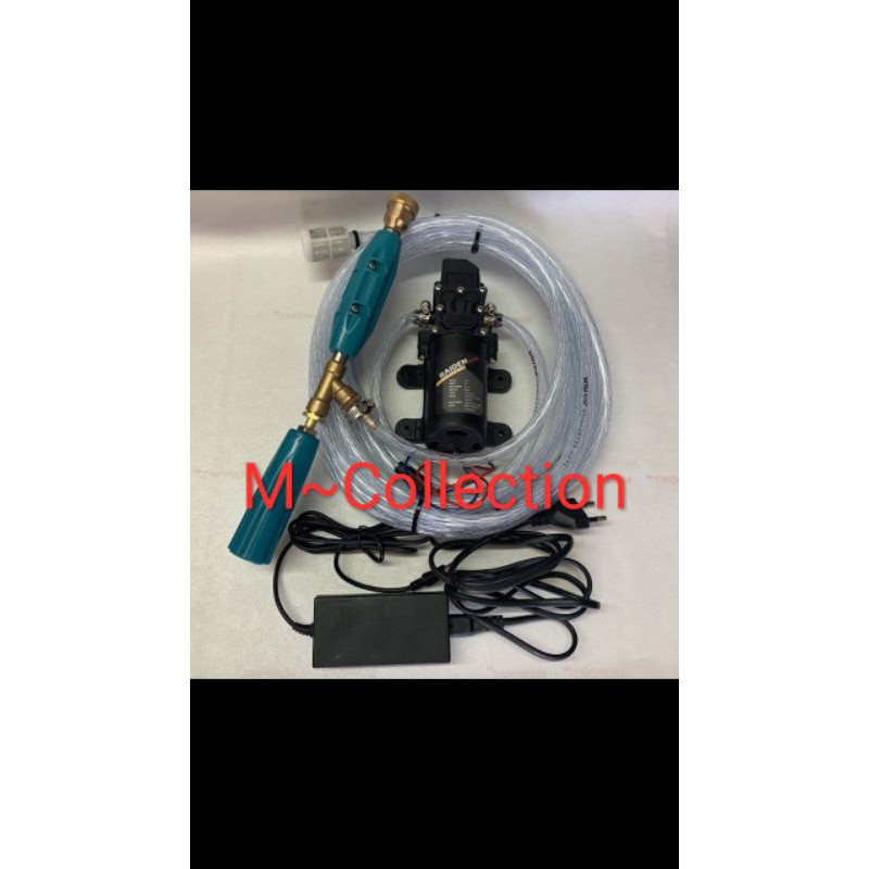 Raiden Set Komplit Tinggal Pakai Mesin Pompa Mini 180 PSI Steam Cuci Motor AC Baru