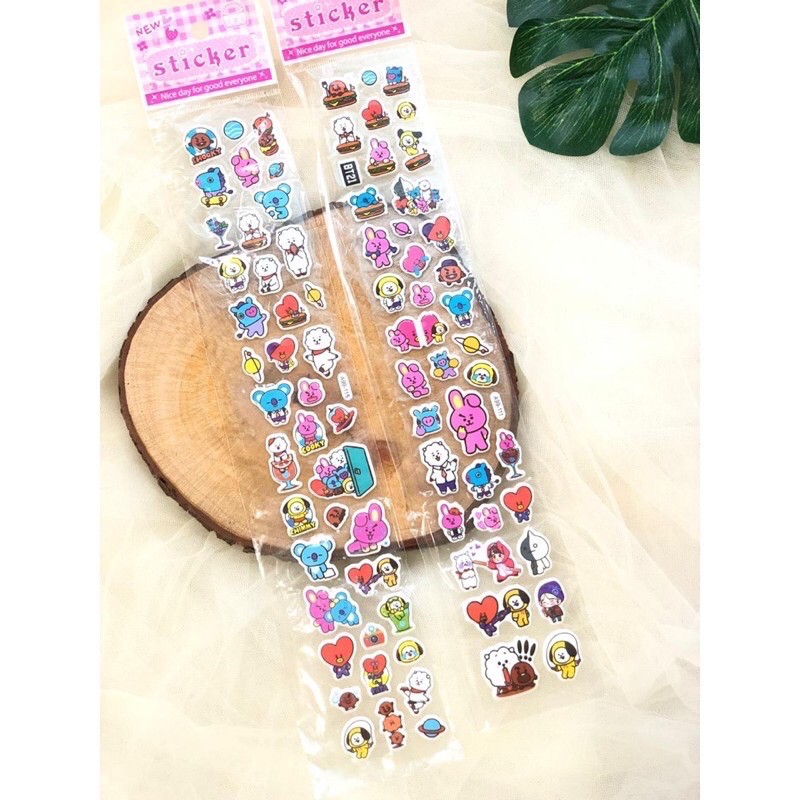 

Sticker embos panjang dan kecil