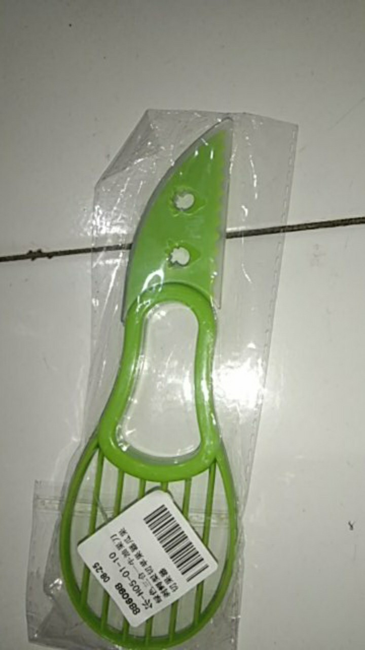 3 In 1 Alat Pemotong / Pengiris Buah Alpukat Multifungsi