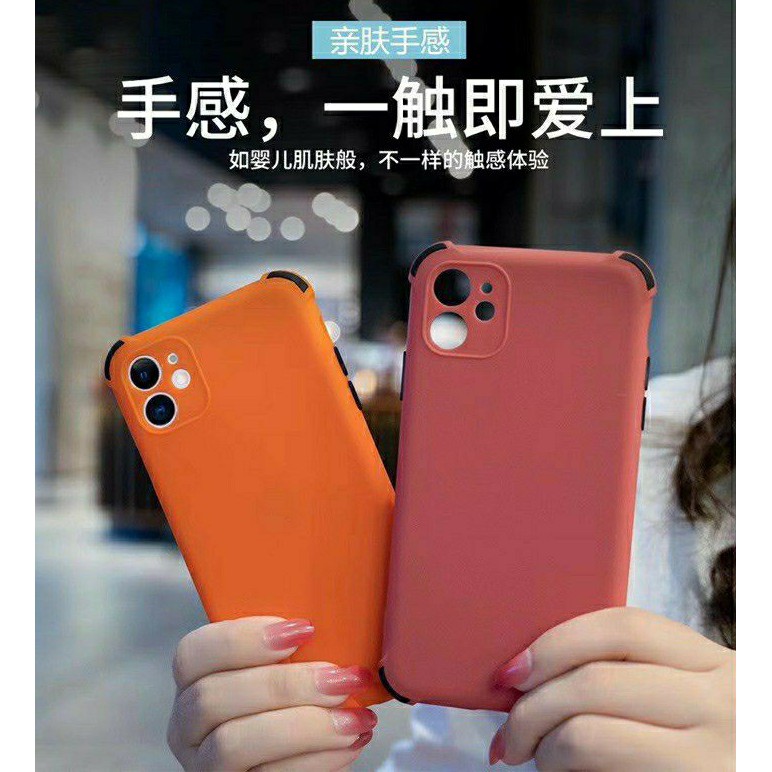 Huawei Nova 7 Softcase Candy Crack Macaron 2 Tone Plus Pelindung Camera