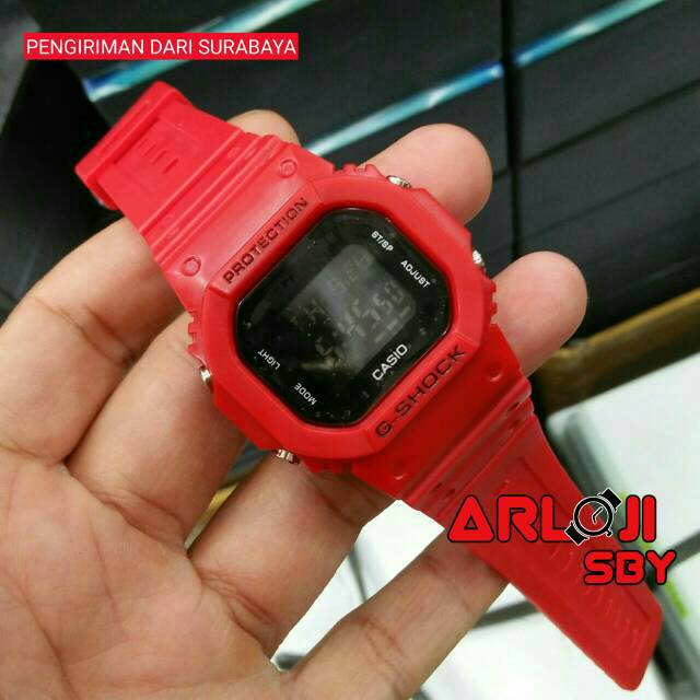 Jam Tangan Pria Casio G shock DW5600 unisex tahan air