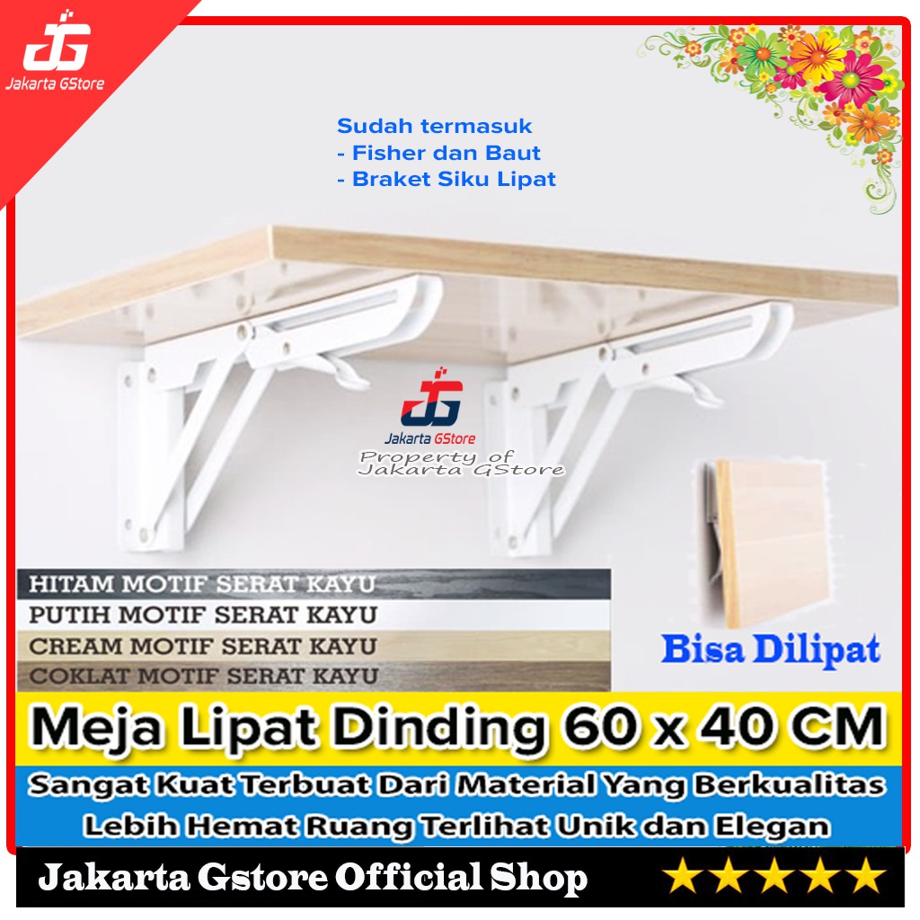  Meja  Lipat Dinding  Praktis Bisa Dilipat Meja  Ambalan Sudah 
