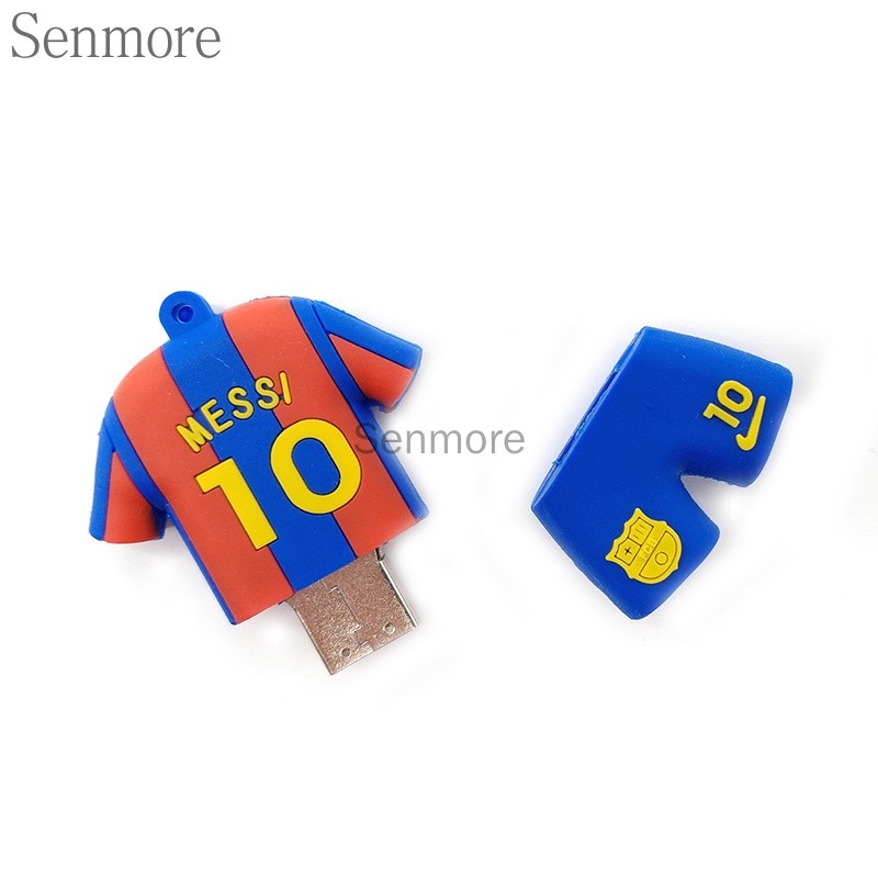 U Disk 1G 8G 16G 32G 64G 128G USB Memory Stick Seragam Sepak Bola