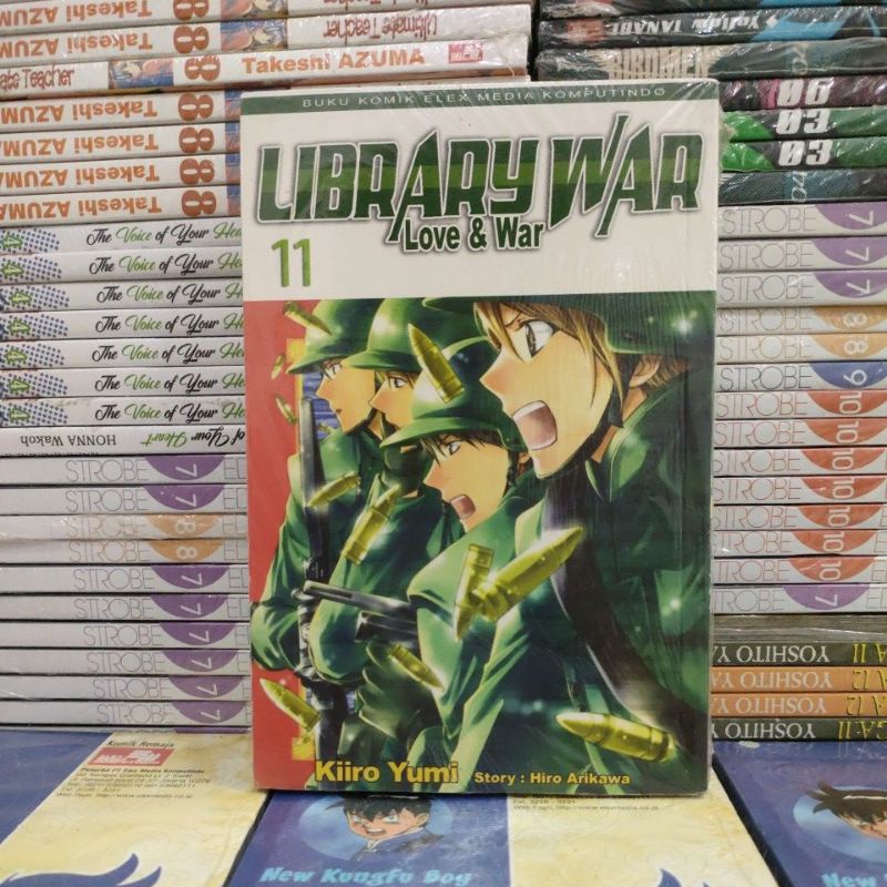 komik baru &amp; original segel - library war love &amp; war vol 11