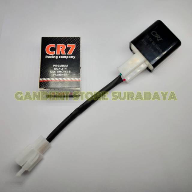 Flasher kedip stelan setelan Led + Soket socket flasher CR7