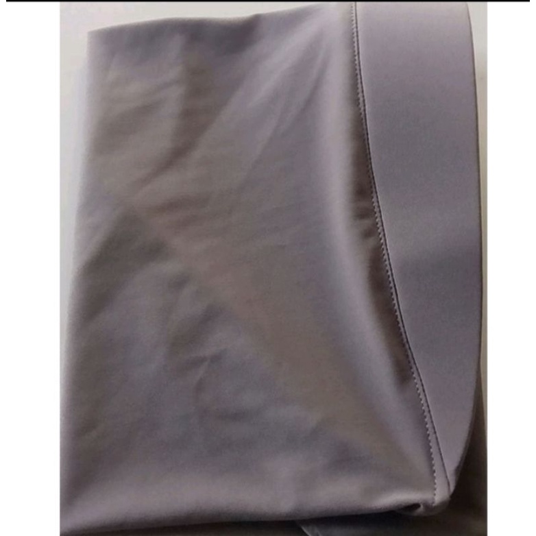 Hijab Sport Kerudung Olahraga Jilbab Instan Bahan Jersey Ukuran Panjang Nutup Dada Warna Hitam Ilmalia Hijab-Cokpol