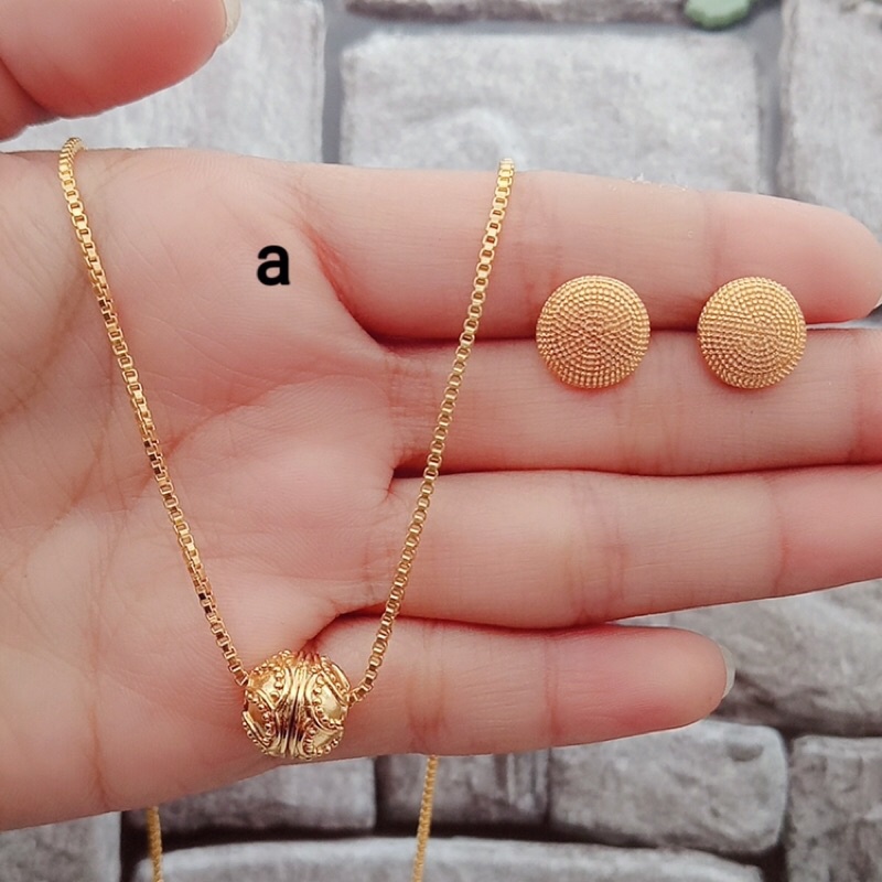 Set Jodha polos gold xuping