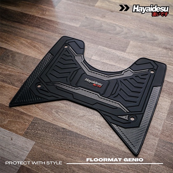 Karpet Motor Floor Mat GENIO Hayaidesu Body Protector Aksesoris Honda