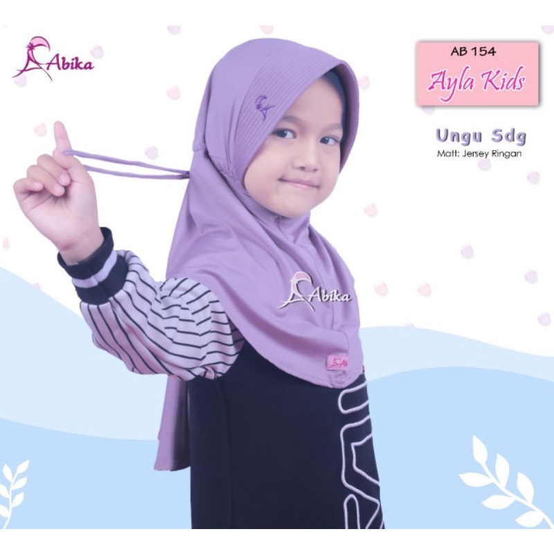 Ayla kids bergo by abika (hijab /jilbab instan)