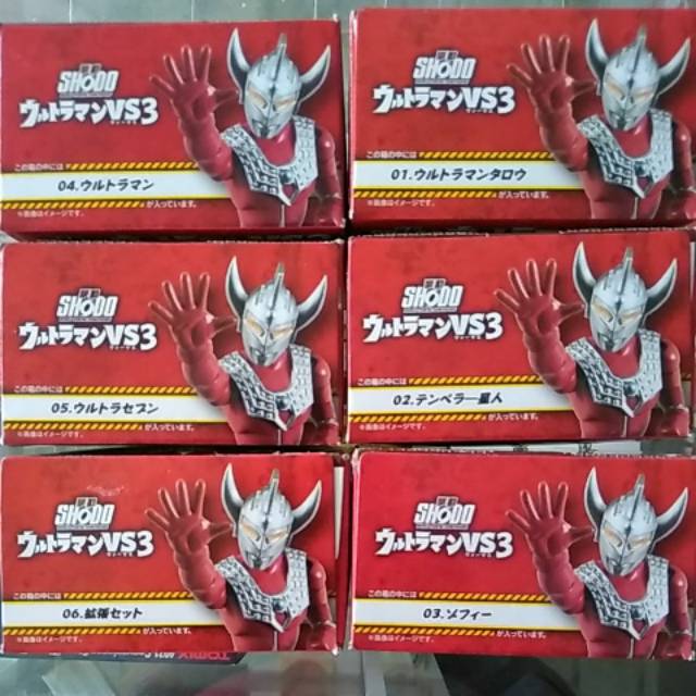 Shodo Ultraman Vol.3 Set NEW ORI MISB