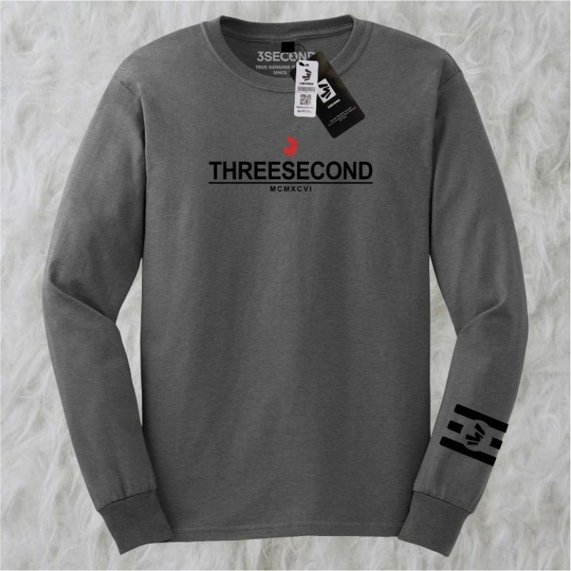 Kaos Lengan Panjang ThreeSecond