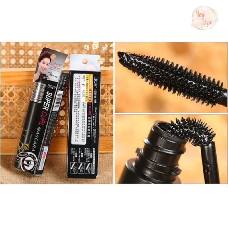 [COD] BOB MASCARA SUPER CURL 100% ORIGINAL IMPORT