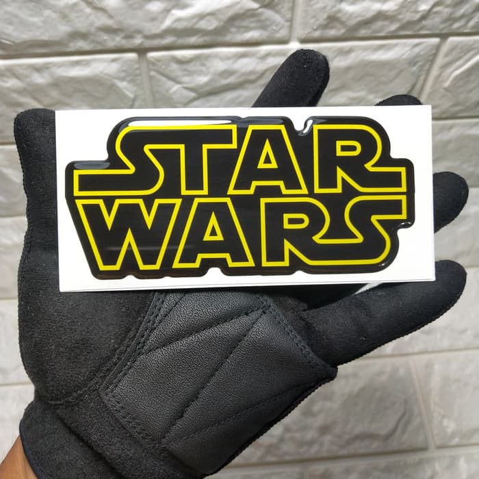 

stiker star wars timbul