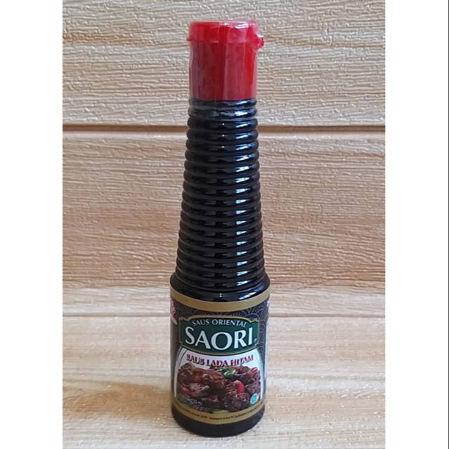 ✔MURAH Saori Saus Lada Hitam 133ml / Saos Lada Hitam / Saus Lada Hitam