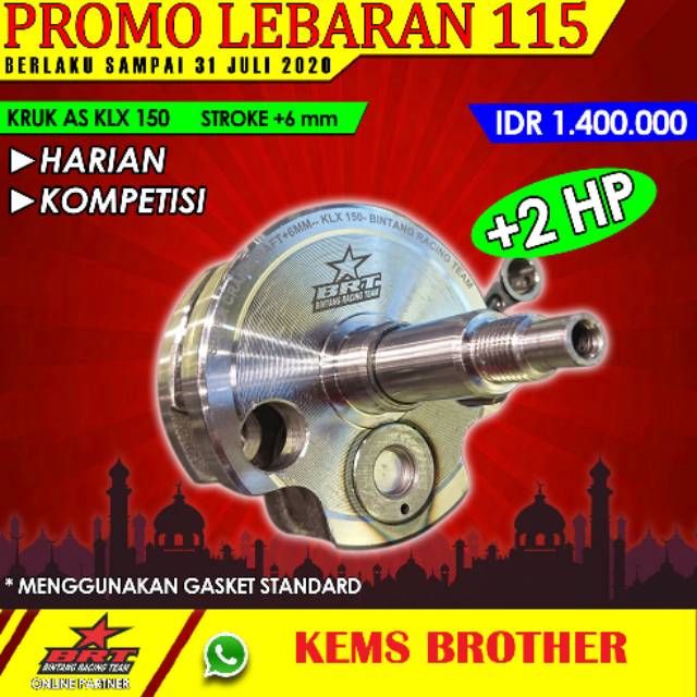 KRUK AS KLX BRT STROKE UP