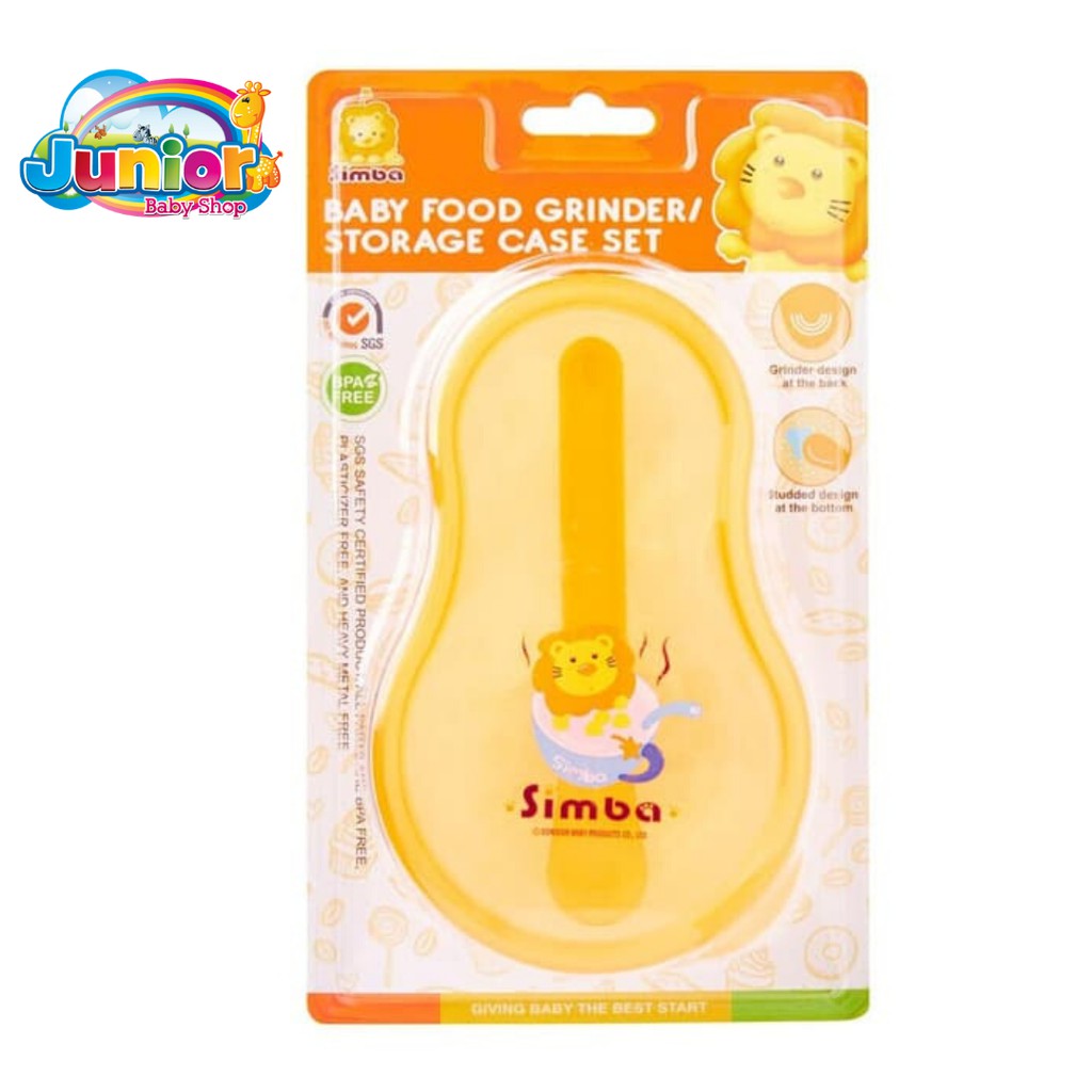 Simba Baby Food Grinder/Storage Case Set