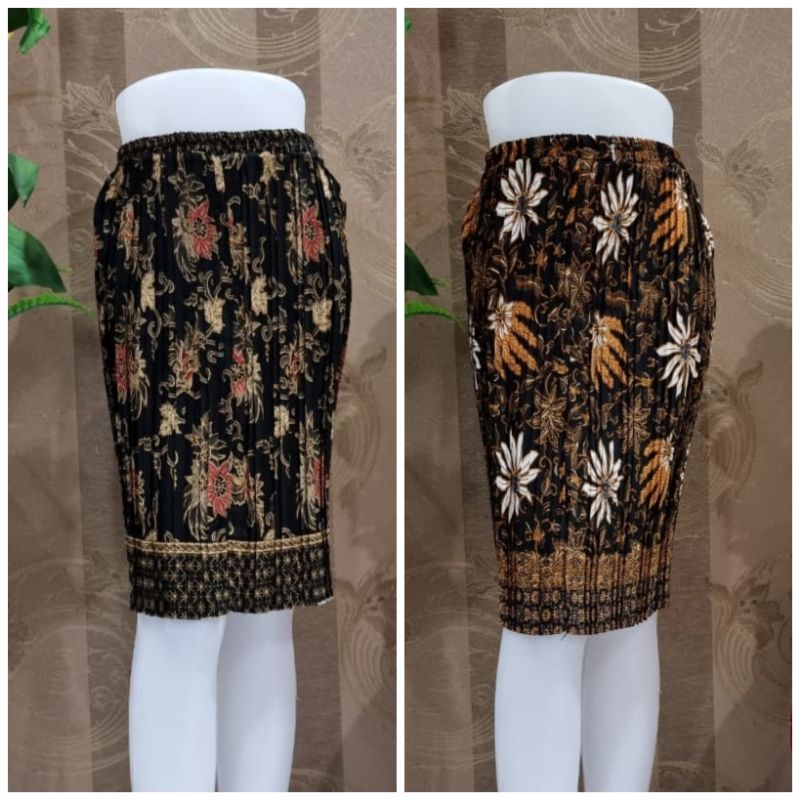 Rok prisket pendek 12 /rok pesta /rok batik /rok seragam