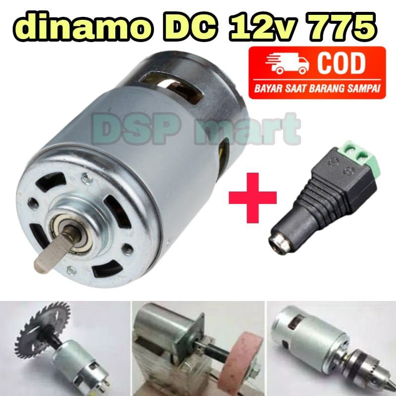 dinamo rs 775 high torsi 12v dc