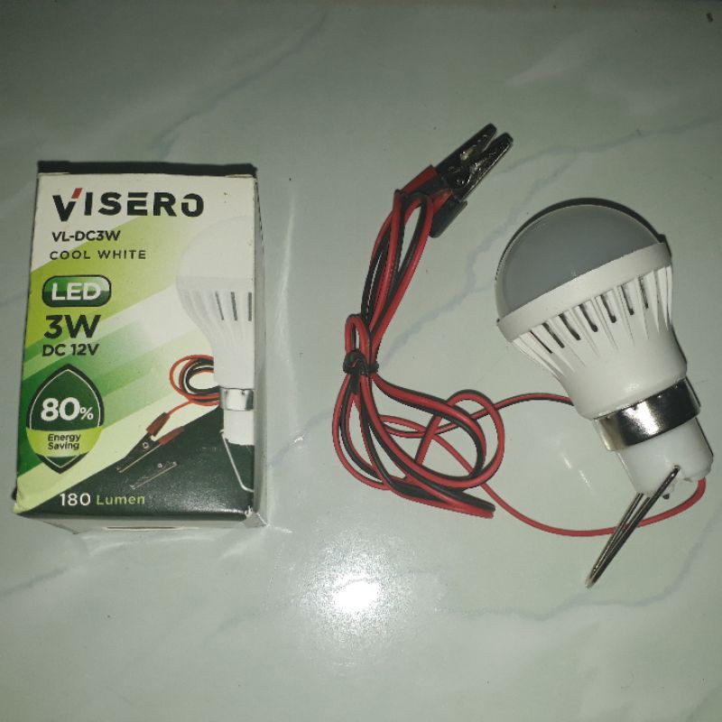 Lampu Led DC 12V 3W Visero Lampu DC 3Watt