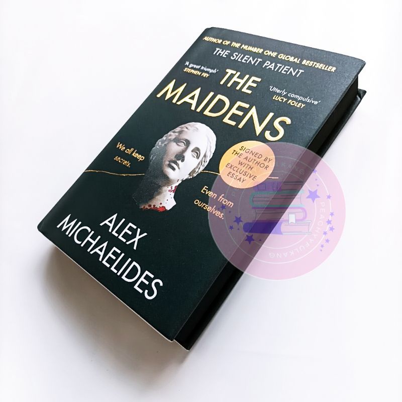 SIGNED The Maidens - Alex Michaelides HC WATERSTONES ED