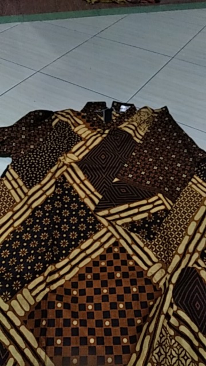 Tunic Aserehe Mataram Brownies Jumbo Tunik Batik Cantik Modern Big Size Seragam Batik Kantor Kerja