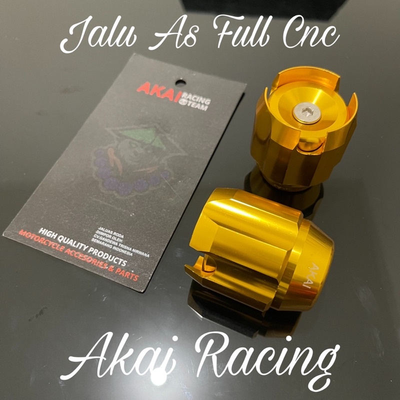 JALU AS RODA FULL CNC FULL WARNA / JALU AS RODA NMAX AEROX PCX VARIO NINJA CBR VIXION R15 R25