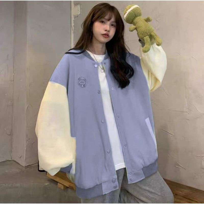 4539 Zumma Basebal Oversize | Jaket Pria Wanita Oversize | Korean Style