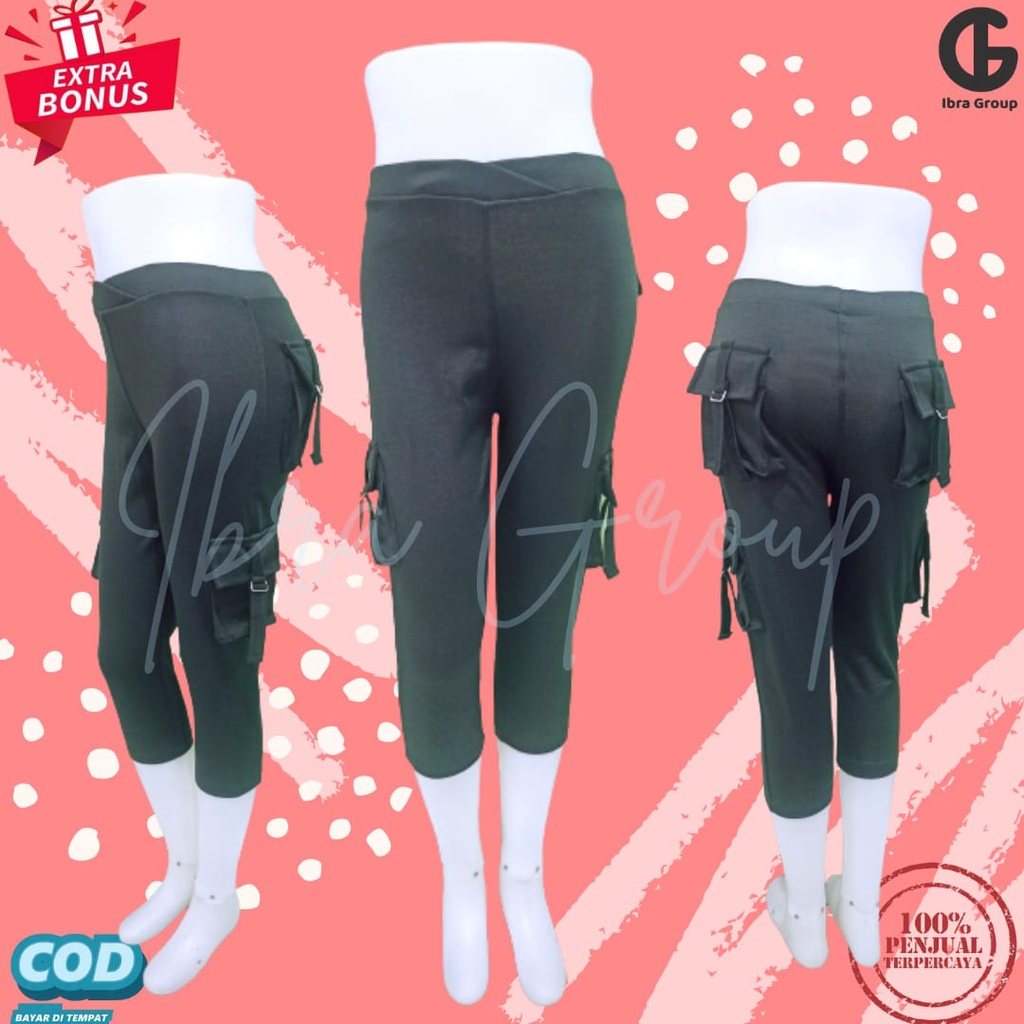 Celana Pendek Wanita/Celana Senam Wanita/Celana Olahraga Wanita/Pakaian Olahraga Wanita/Celana Cargo