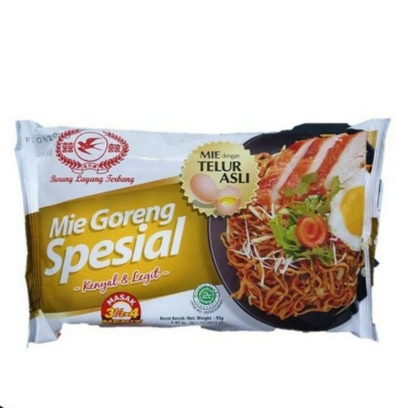 

Mie Goreng Special Cap Burunv Layang Terbang Mie Telur Instant 95gr