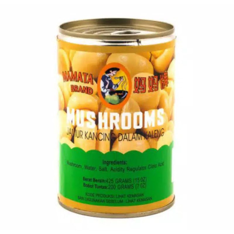

JAMUR KANCING KALENG MAMATA BRAND 425 gr