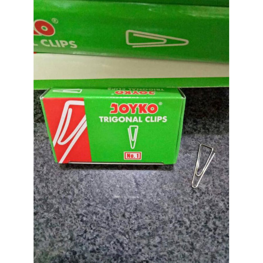 

TRIGONAL CLIP/PAPER CLIP BESAR JOYKO NO.1 TERLARIS