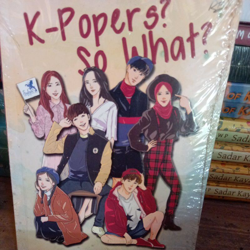 BUKU K-POPERS SO WHAT. ORIGINAL BONUS POSTER