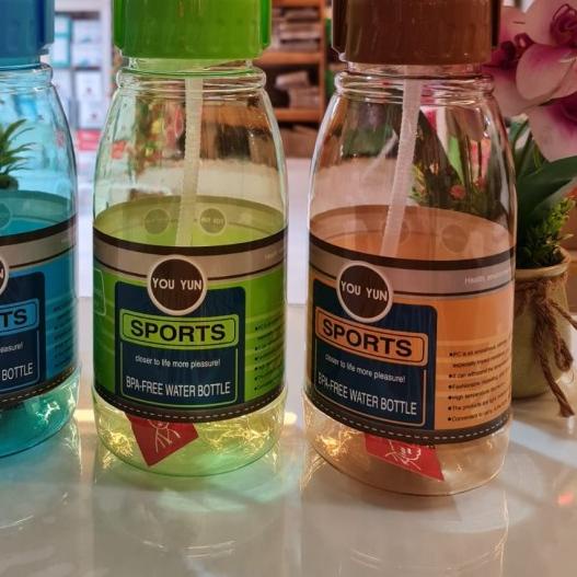 botol minum 2 liter tumbler 2liter termos minum botol minum jumbo - biru 2liter