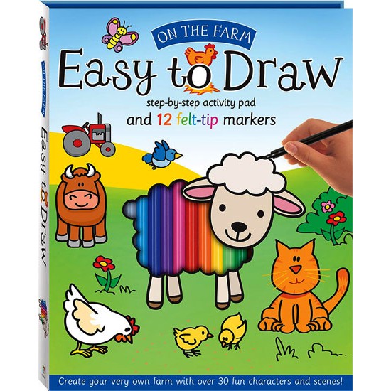 

(DRW-EASY-FARM) BUKU GAMBAR - ON THE FARM - 62 PAGES