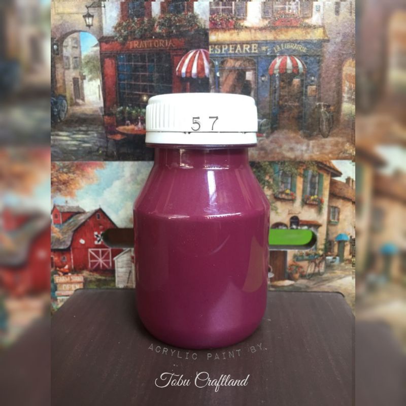 

Cat akrilik 120 ml no. 57 (old red grape)