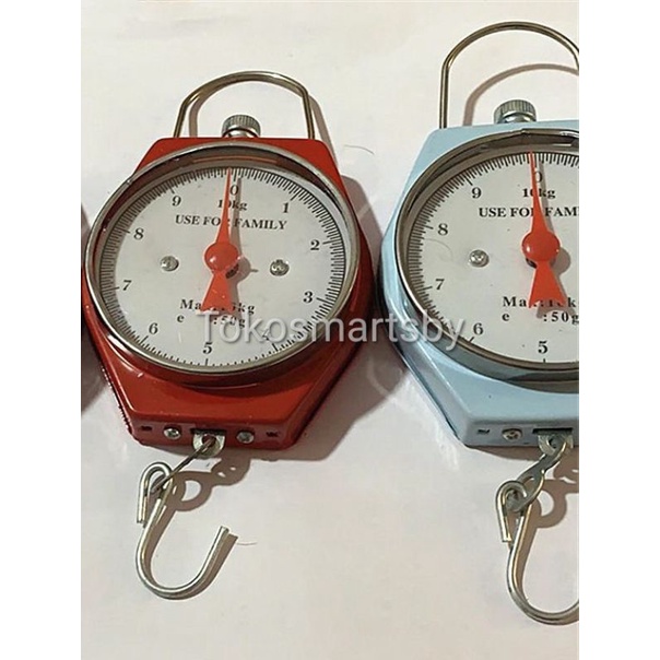 Timbangan Gantung Manual 10 Kg Hanging Scale Timbangan Travel