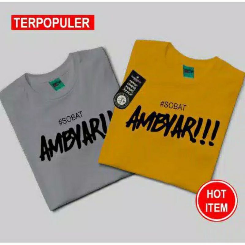 Tshirt Sobat AMBYAR