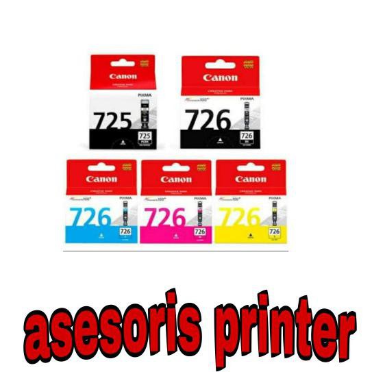 

TINTA PRINTER CANON 726 BLACK&COLOUR ORIGINAL PER PCS