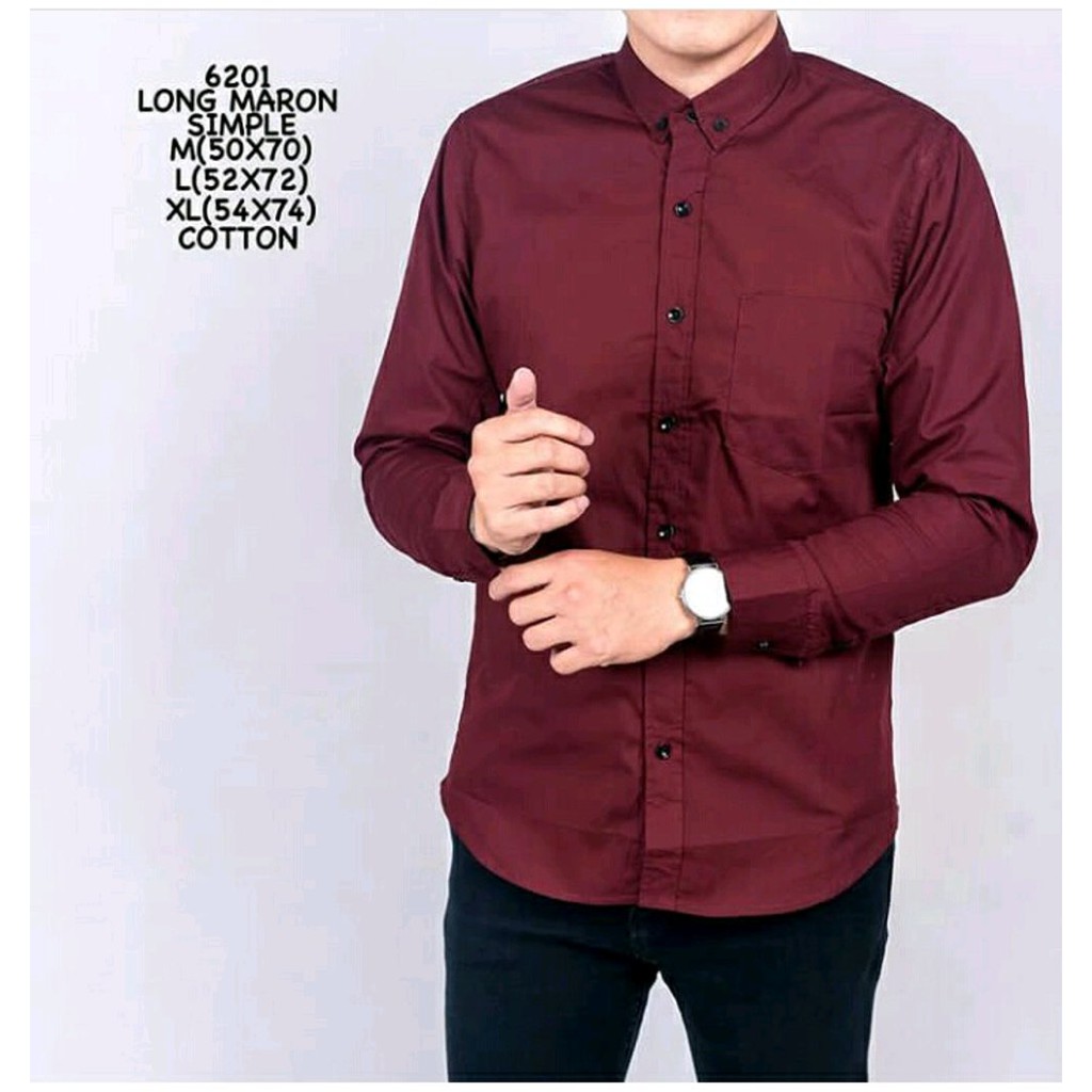 sewing machine reviews beginner: Cole Kemeja Oxford Lengan Panjang - Navy