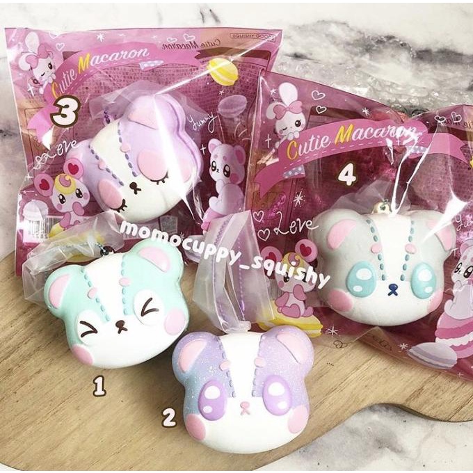 PROMO SQUISHY LICENSED CUTIE MACARON HARAJUKU BEAR BY IBLOOM (ORI)