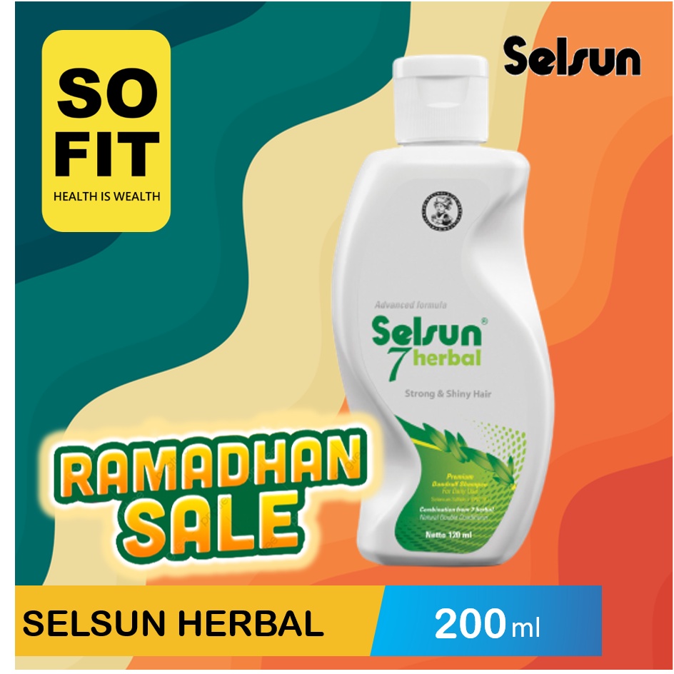 Shampoo Selsun 7 Herbal 200 ml